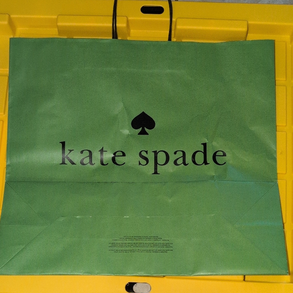 Kate Spade Green Shopping Bag